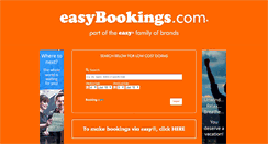 Desktop Screenshot of easybookings.com
